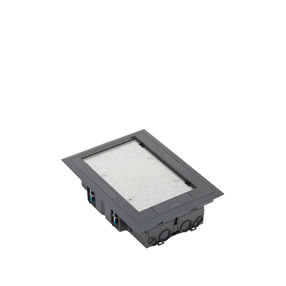Verzonken deksel voor vloerdoos, Cima 500 accessoire (rechthoekig)